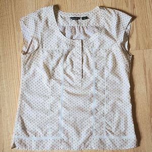 Eddie Bauer lace trim top